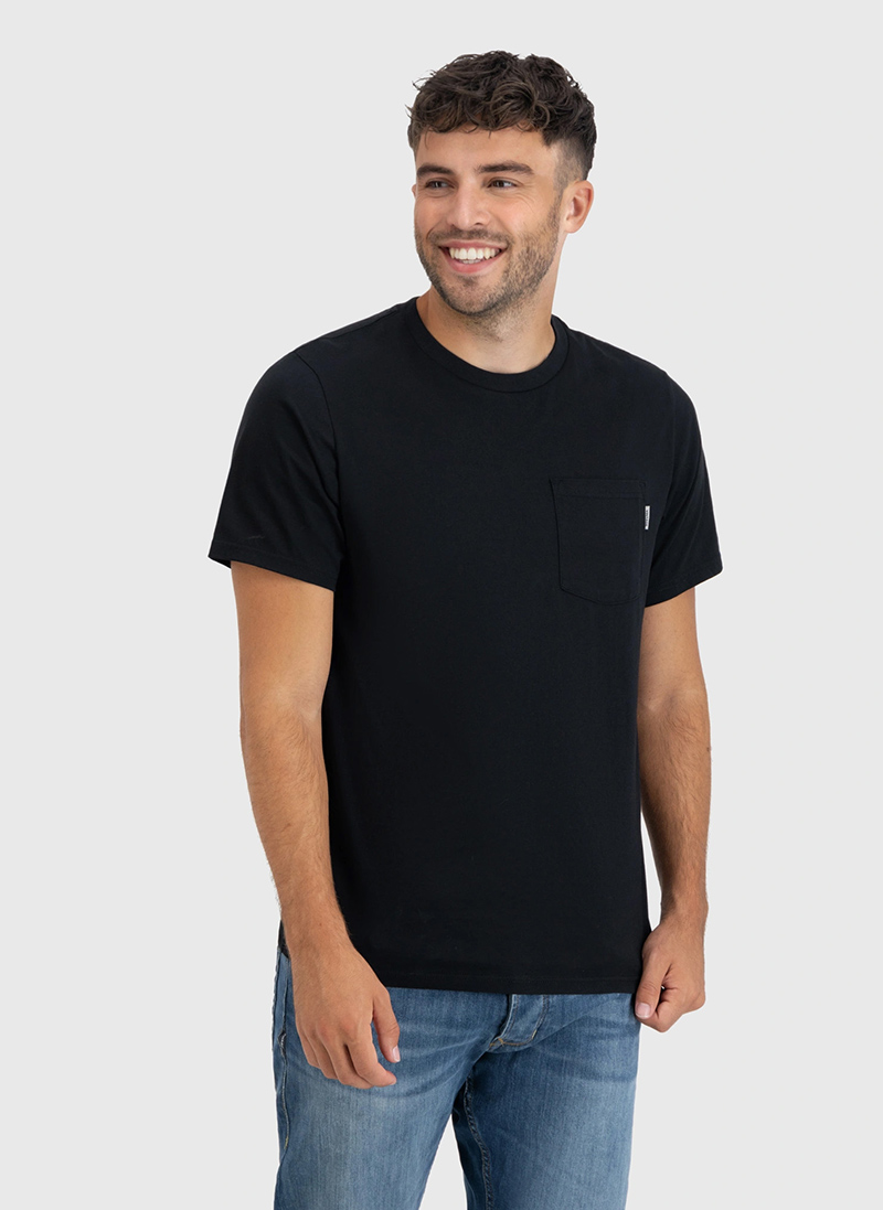 увеличить Vintage industries - Футболка с нагрудным карманом Gray Pocket