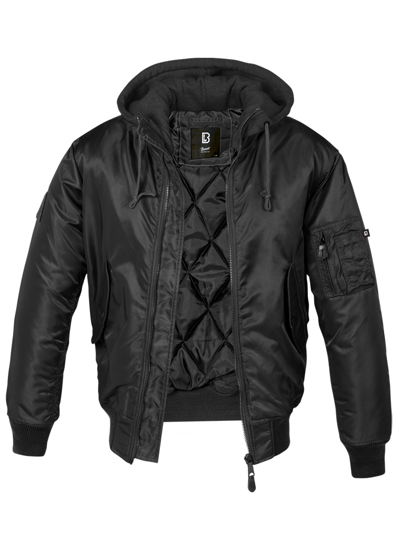 Brandit - Куртка Brandit MA1 Sweat Hooded Jacket 