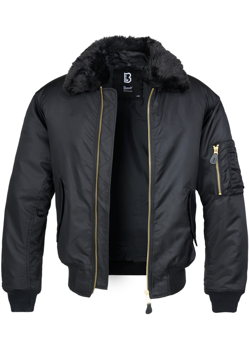 Brandit - Куртка MA2 Jacket Fur Collar 