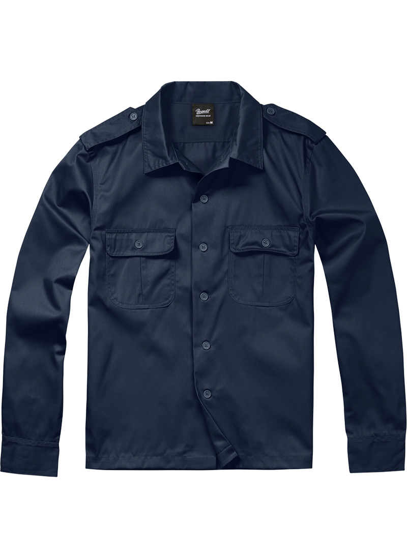 Brandit - Рубашка US Shirt длинный рукав 